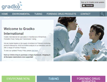 Tablet Screenshot of gradko.com